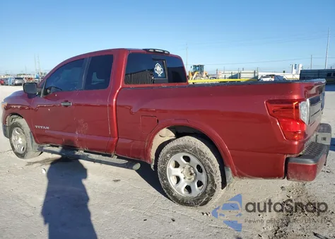 2017 Nissan Titan S из США, поврежденный, VIN 1N6AA1CK0HN557796